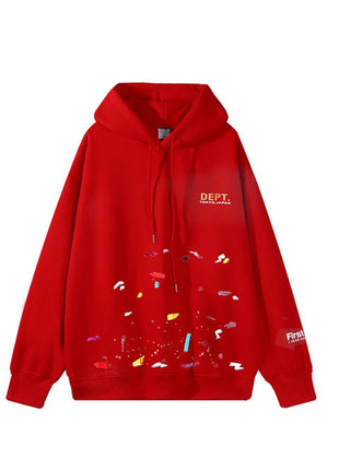 DEPT Fashion Brand Zipper Hoodies for Men and Women Letter Print