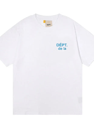 DEPT Fashion Brand Letter Print T Shirts for Men and Women Short