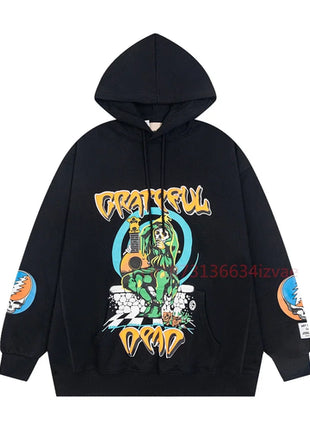 DEPT Fashion Hoodies for Men and Women Letter Print Hoodie Autumn