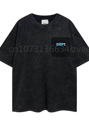 DEPT Fashion Brand Letter Print T Shirts for Men and Women Short