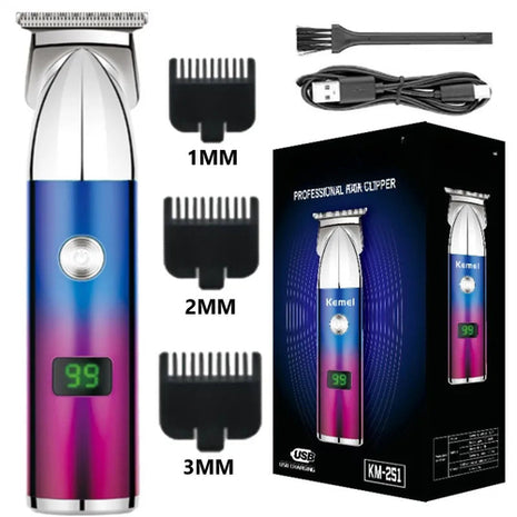 Professional Hair Clipper for Men LCD Digital Electric Trimmer Haircut