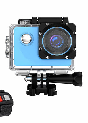 4K  Waterproof All Digital UHD WiFi Camera + RF Remote And Accessories