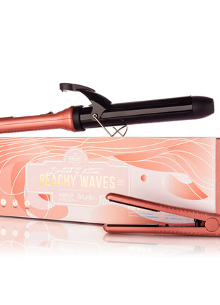 Almost Famous Beach Wave Babe Set with Curling Wand & Mini ToGo