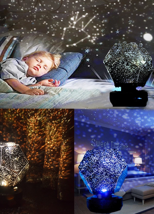 Bluetooth Speaker Star Light Projector Starry LED Galaxy Lamp