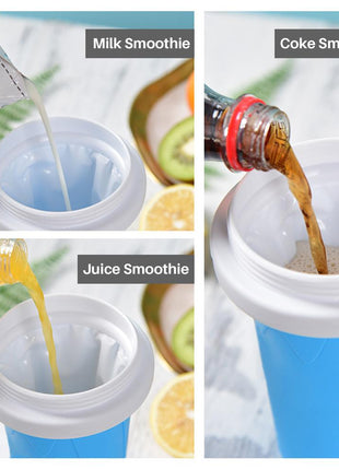 Slushy Maker Portable Travel Ice Cup Homemade Freeze Drinks Cup