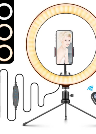 10" Table Top Selfie LED Lamp