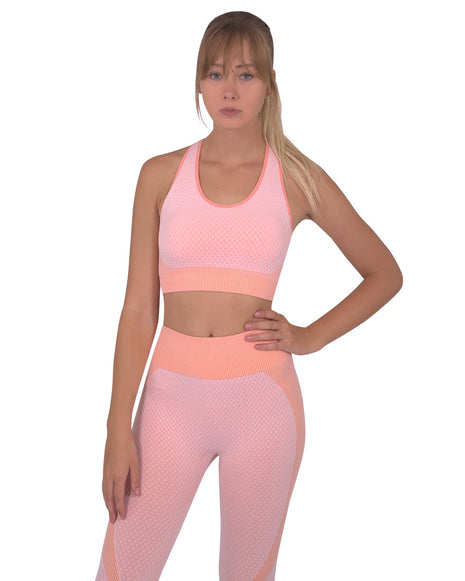 Seamless Sports Bra - Pink