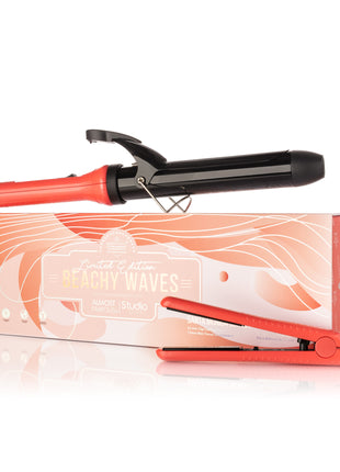 Almost Famous Beach Wave Babe Set with Curling Wand & Mini ToGo