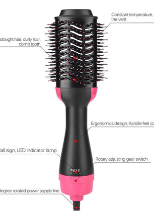 2 in 1 Hot Hair Brush Multifunctional Hair Dryer