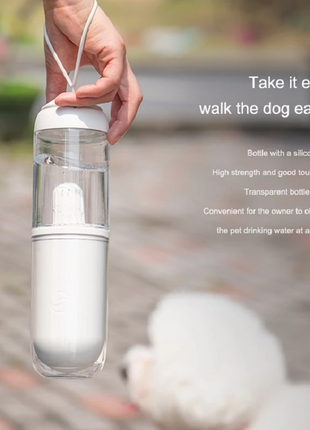 Outdoor Travel Pet Water Dispenser Pet Dog Cat Water Bottle