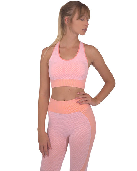 Seamless Sports Bra - Pink