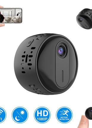 2MP 1080P HD Wifi Camera Smart Home Security Mini Camcorder