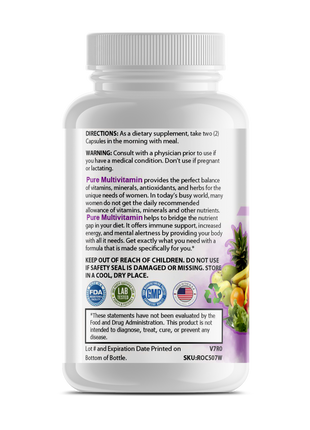 Pure Multi-Vitamins Womens