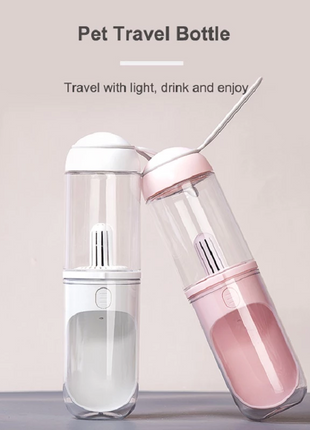 Outdoor Travel Pet Water Dispenser Pet Dog Cat Water Bottle