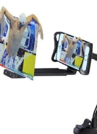 12" Mobile Phone HD Projection 3D Magnifier with Stand