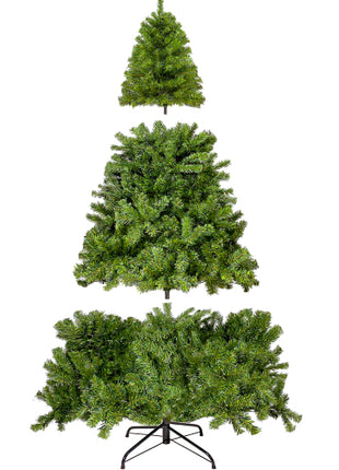 Artificial Fir Christmas Tree Holiday Decoration 350 LED Lights