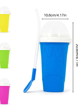 Slushy Maker Portable Travel Ice Cup Homemade Freeze Drinks Cup