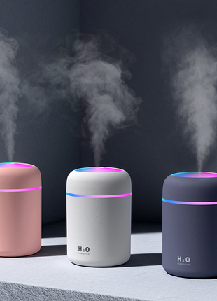 Portable Air Humidifier Aroma Essential Oil Diffuser for Car Home