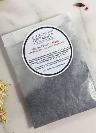 VEGAN activated charcoal peel off mask