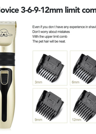 Pet Hair Clipper Set