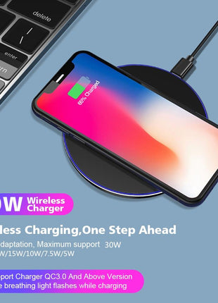 Dragon W9 30W Wireless Charging Pad