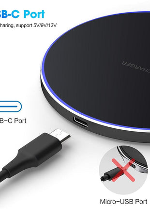 Dragon W9 30W Wireless Charging Pad