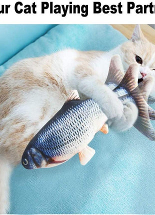 Electric Flipping Fish Toy for Cats