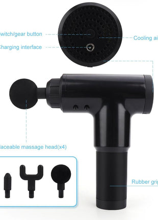 High Quality 6 Speeds Handheld Massager