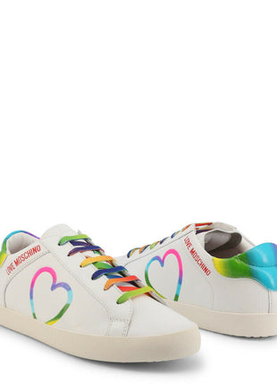 Rainbow Heart Sneakers