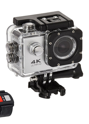 4K  Waterproof All Digital UHD WiFi Camera + RF Remote And Accessories