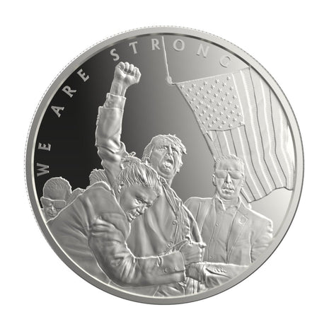 RUMP - WE ARE STRONG 1 oz Silver Round (OZ Mint)